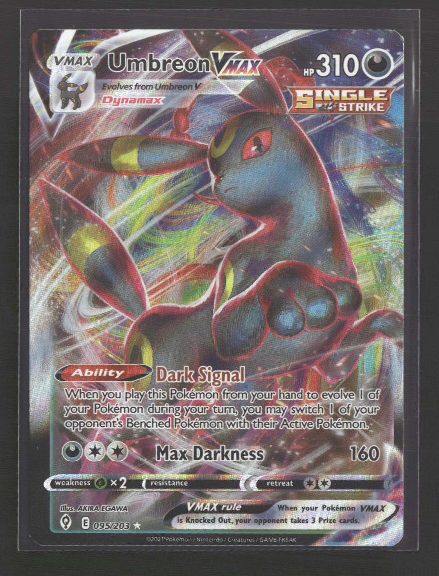SWSH07: Evolving Skies Umbreon VMAX #095/203