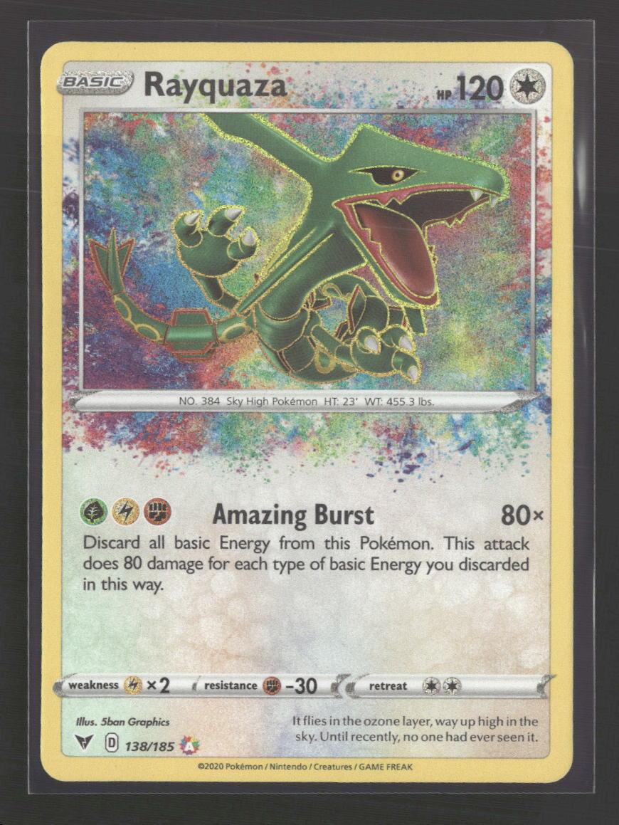 SWSH04: Vivid Voltage Rayquaza #138/185
