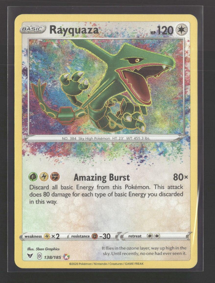 SWSH04: Vivid Voltage Rayquaza #138/185
