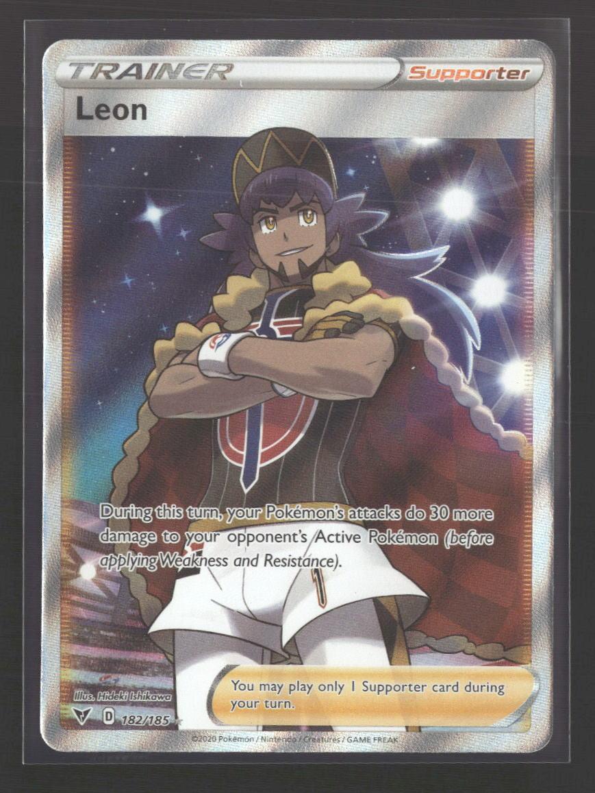 SWSH04: Vivid Voltage Leon (Full Art) #182/185
