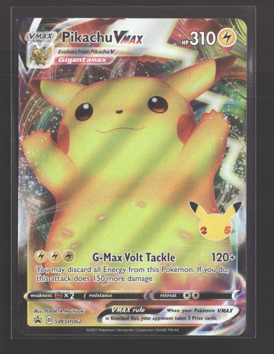 SWSH: Sword & Shield Promo Cards Pikachu VMAX #SWSH062