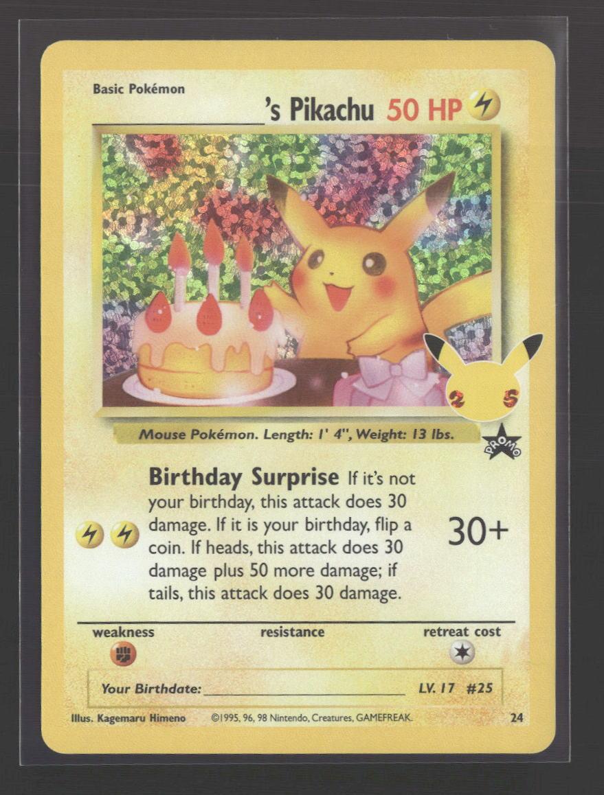 Celebrations: Classic Collection ______'s Pikachu #24/53