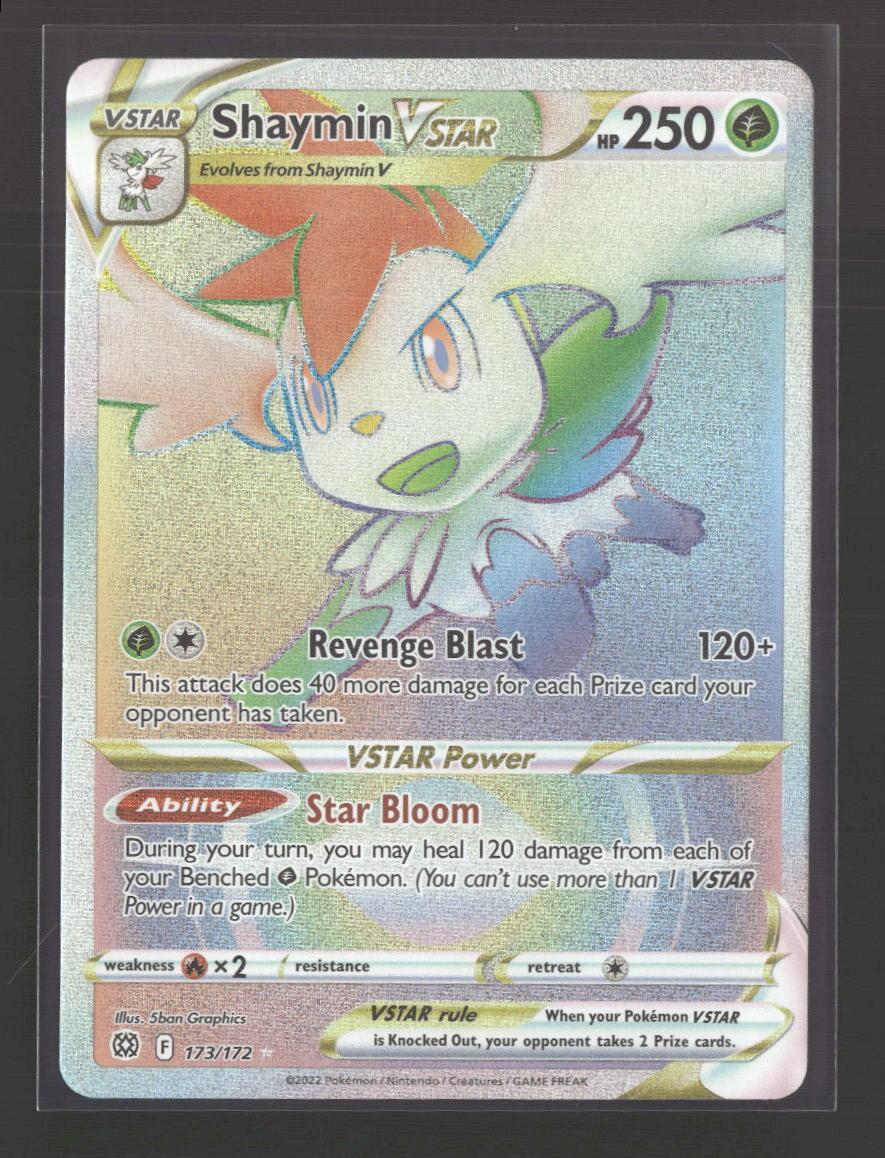 SWSH09: Brilliant Stars Shaymin VSTAR (Secret) #173/172