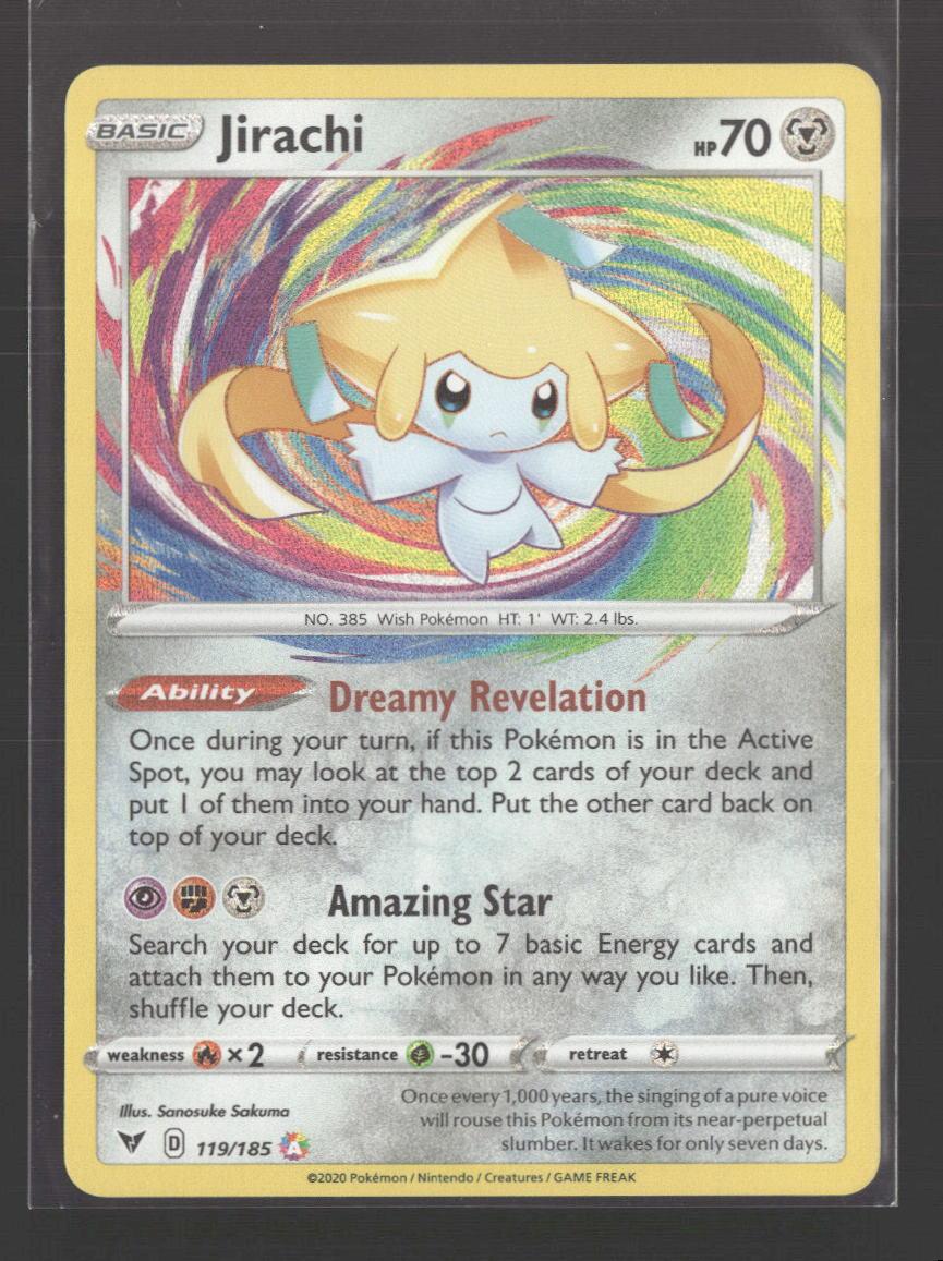 SWSH04: Vivid Voltage Jirachi #119/185