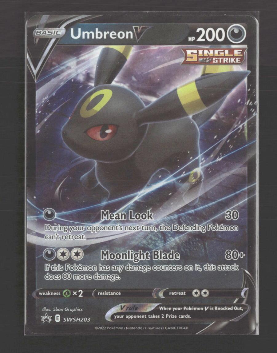 SWSH: Sword & Shield Promo Cards Umbreon V #SWSH203