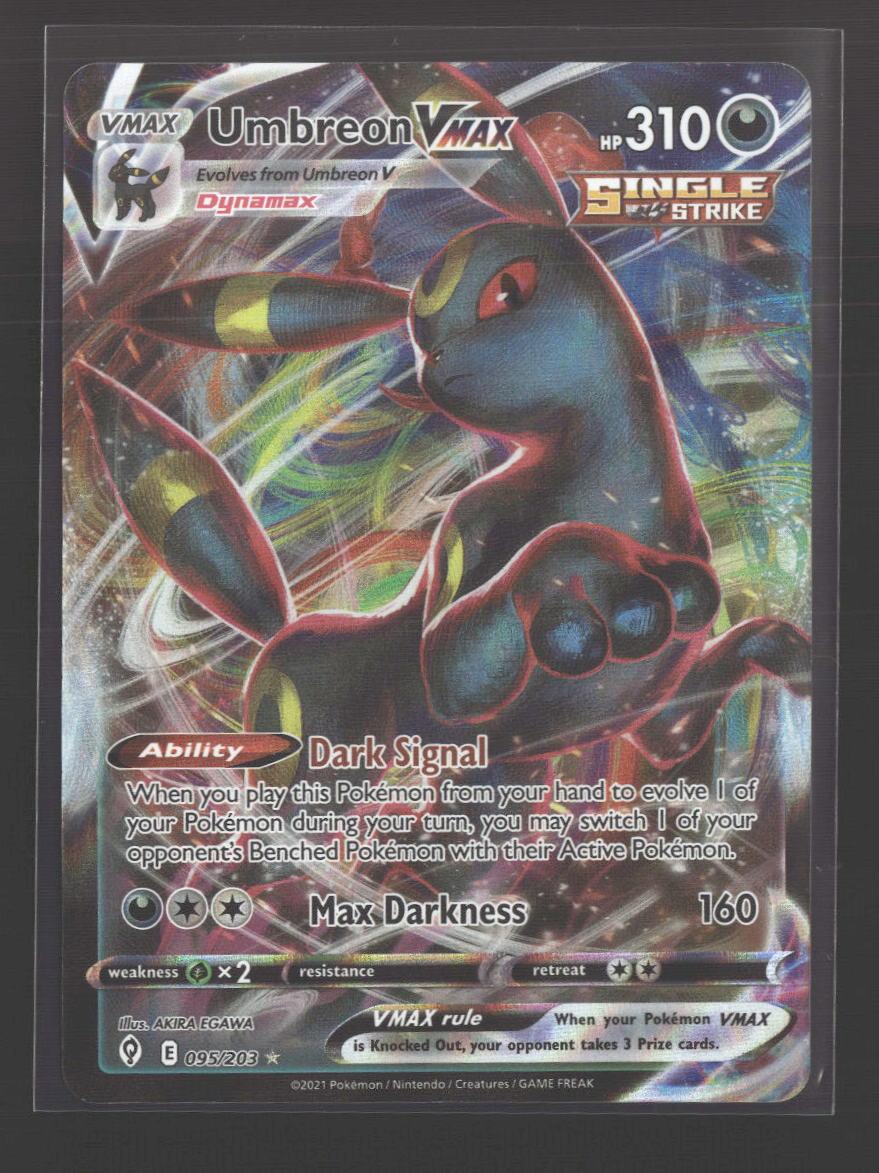SWSH07: Evolving Skies Umbreon VMAX #095/203