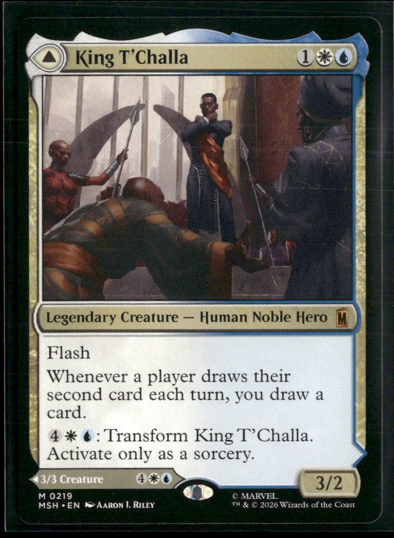 Marvel Super Heroes King T'Challa #219