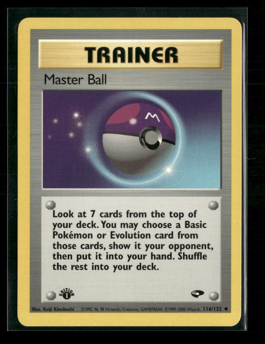 Gym Challenge Master Ball #116/132