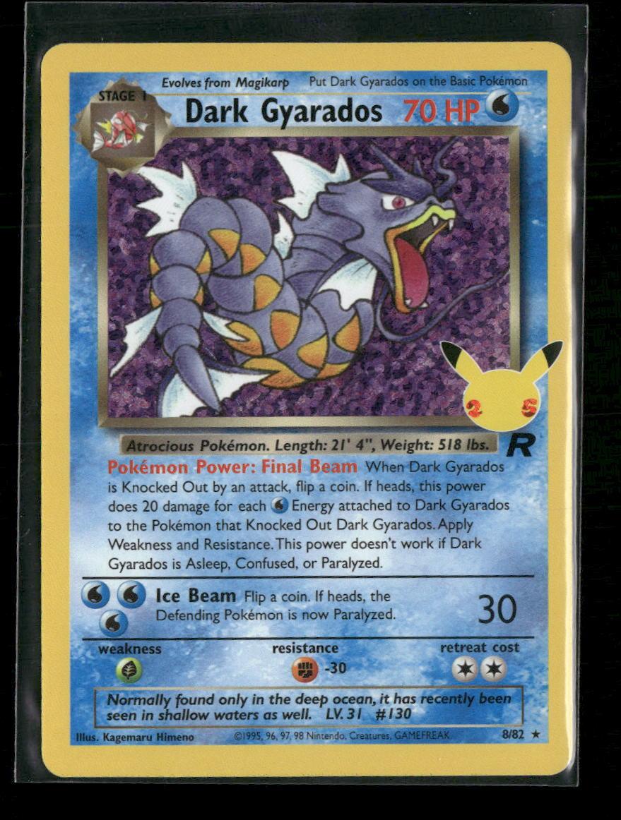 Celebrations: Classic Collection Dark Gyarados #8/82