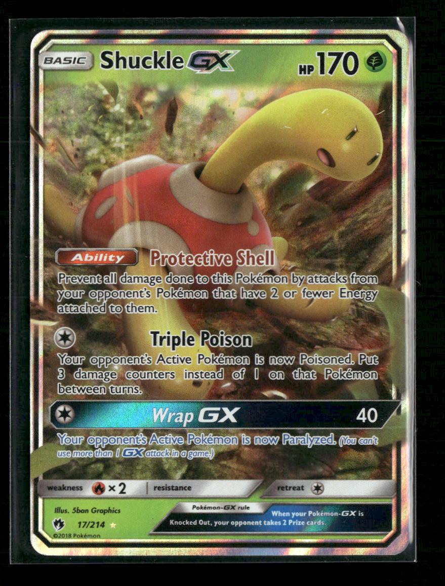 SM - Lost Thunder Shuckle GX #17/214