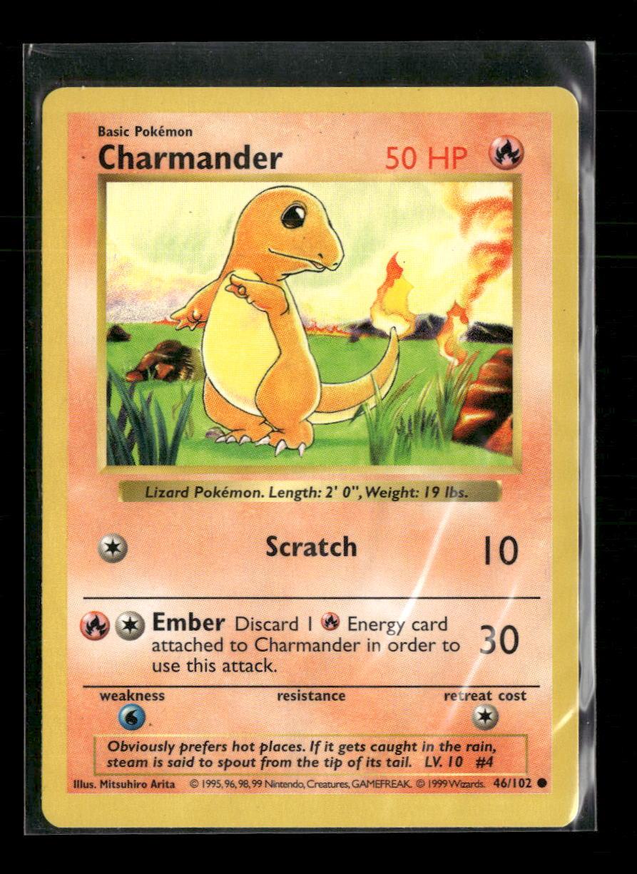 Base Set (Shadowless) Charmander #046/102