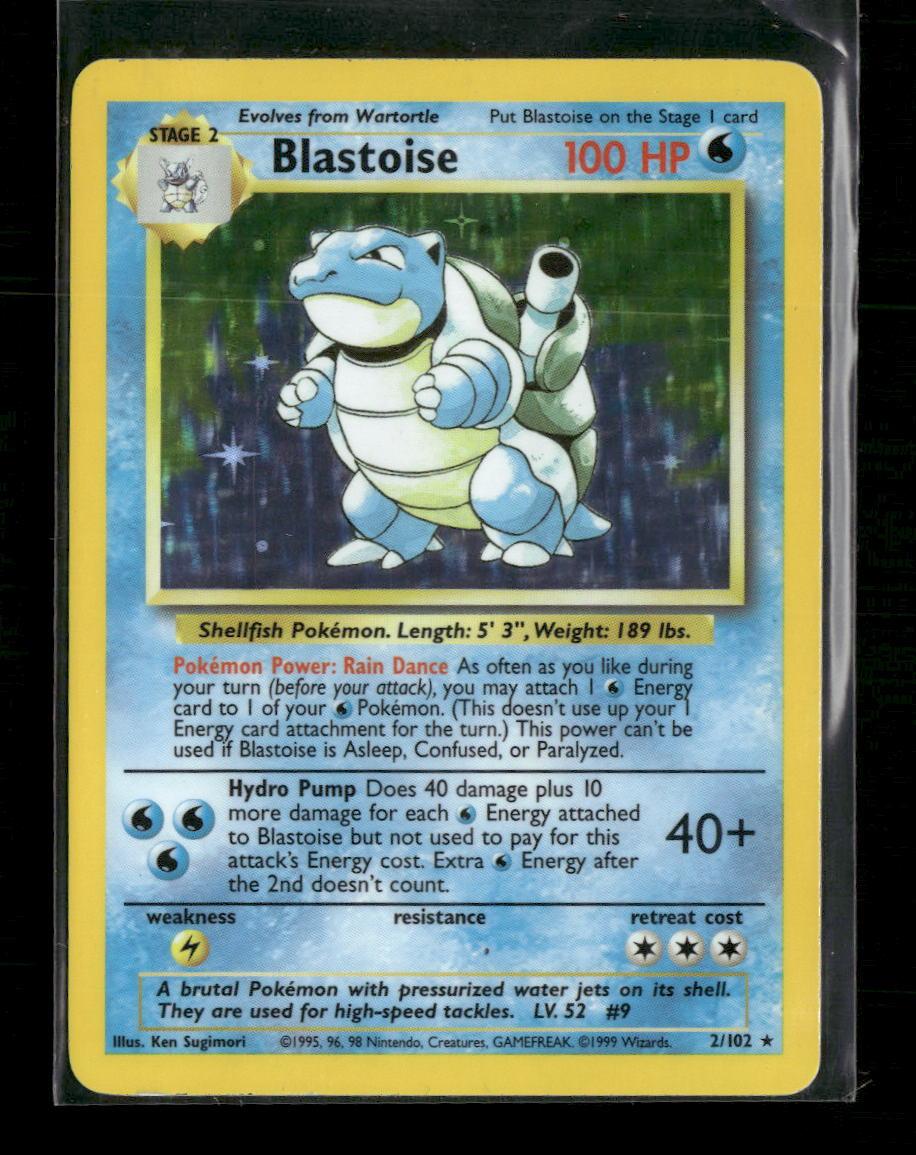 Base Set Blastoise #002/102