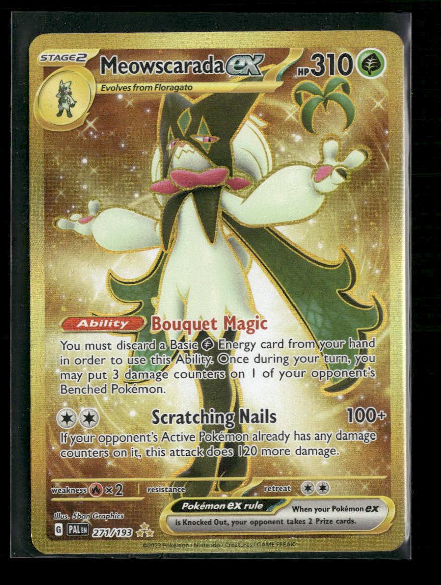 SV02: Paldea Evolved Meowscarada ex #271/193