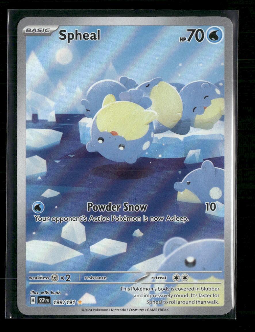 SV08: Surging Sparks Spheal #199/191