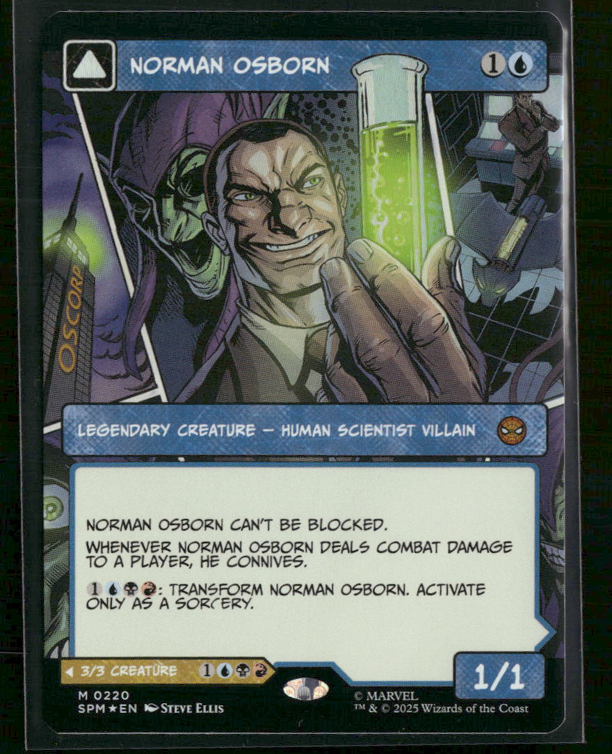 Marvel's Spider-Man Norman Osborn (Borderless) Foil #220