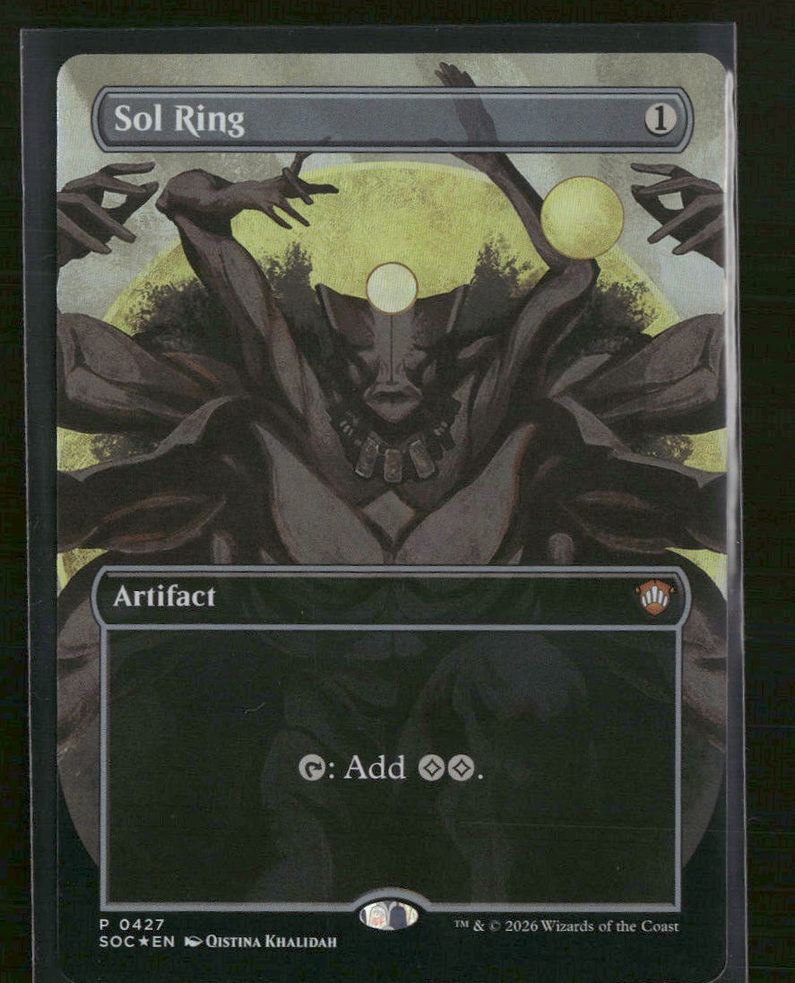 Commander: Secrets of Strixhaven Sol Ring (Borderless) Foil #427