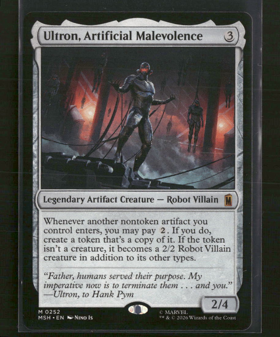 Marvel Super Heroes Ultron, Artificial Malevolence #252