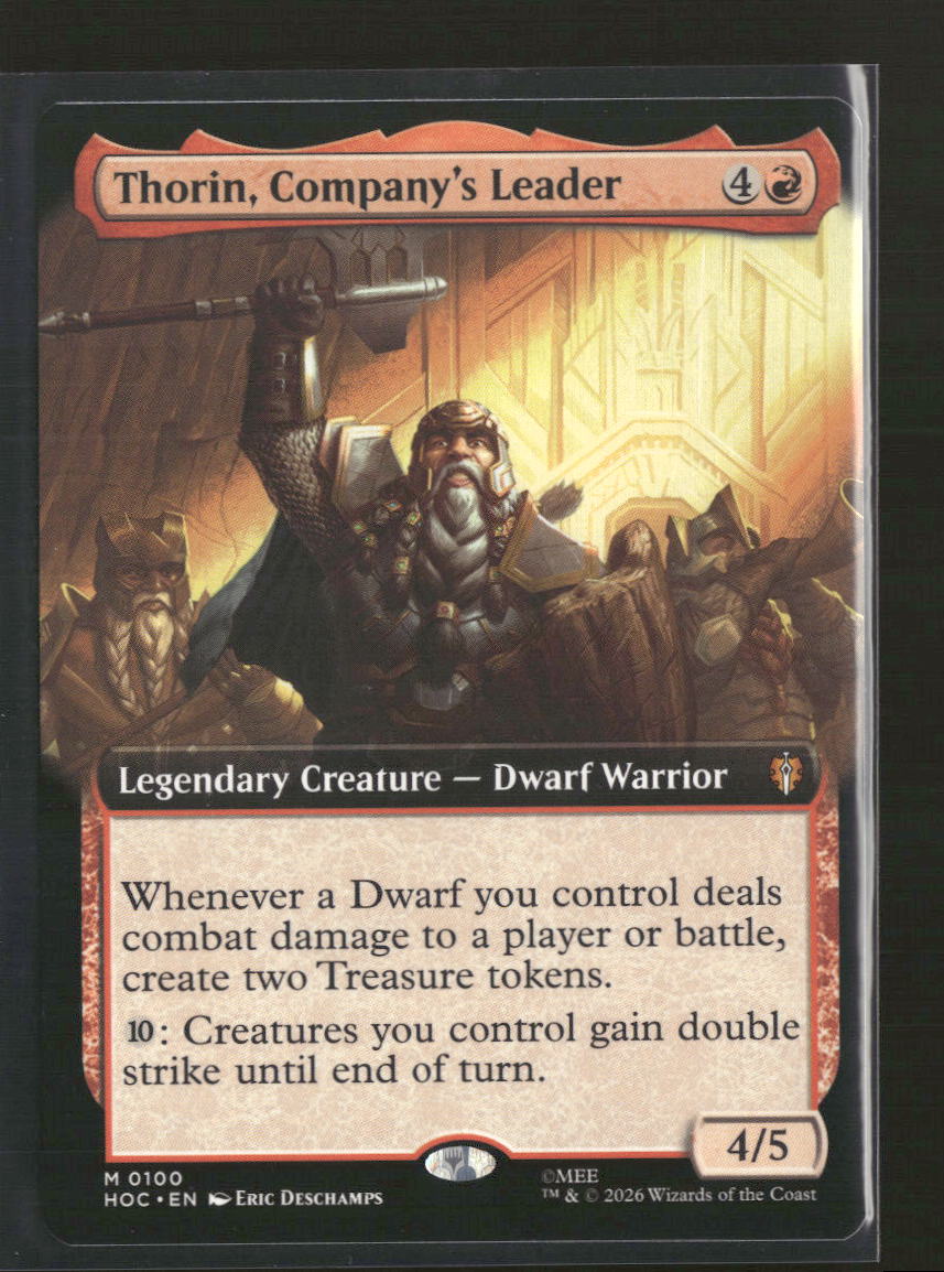 The Hobbit: Eternal-Legal Thorin, Company's Leader (Extended Art) #100