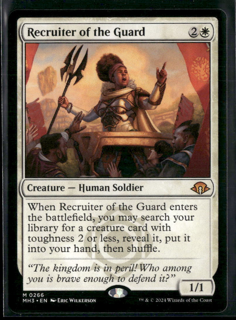 Modern Horizons 3 Recruiter of the Guard #266