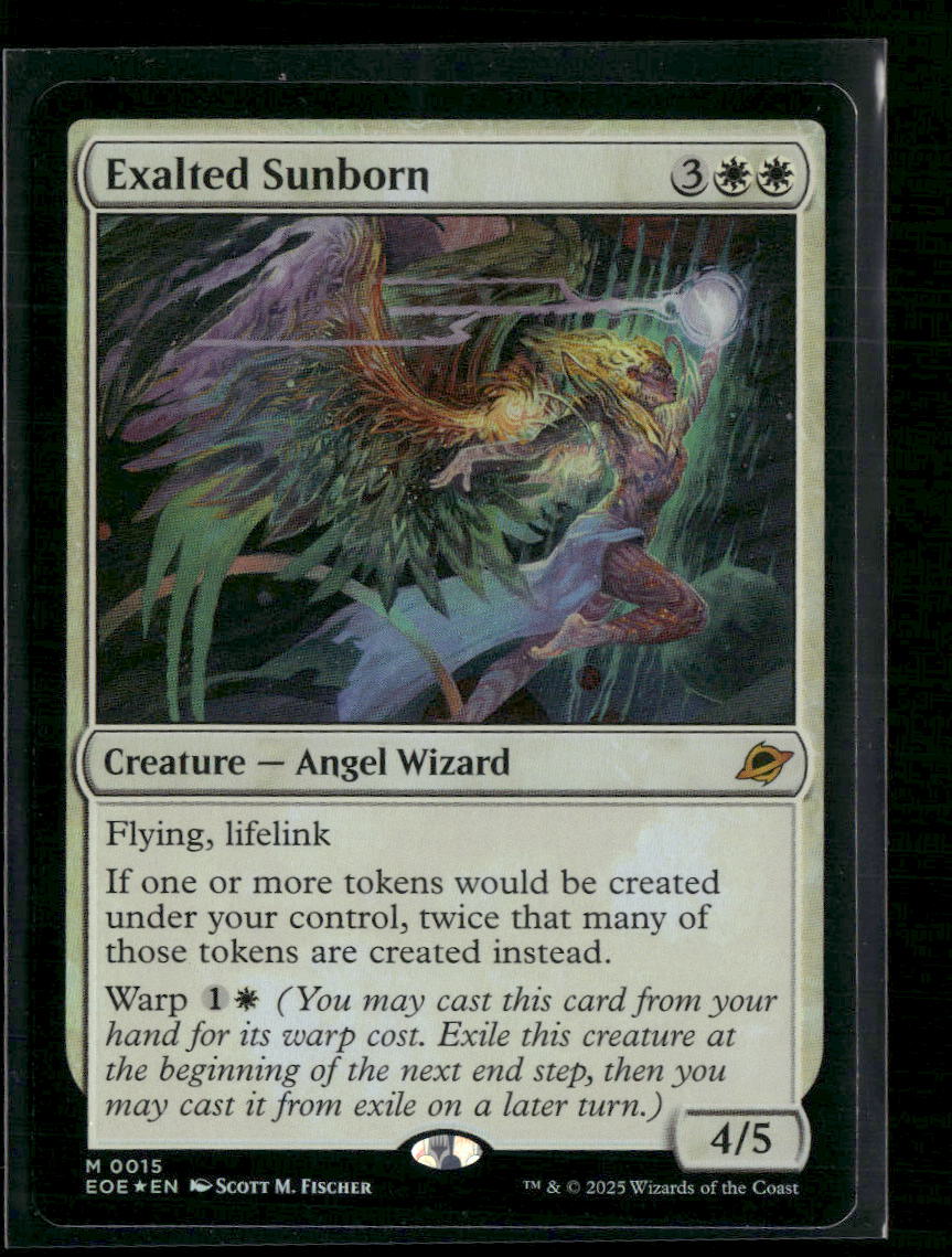 Edge of Eternities Exalted Sunborn Foil #15