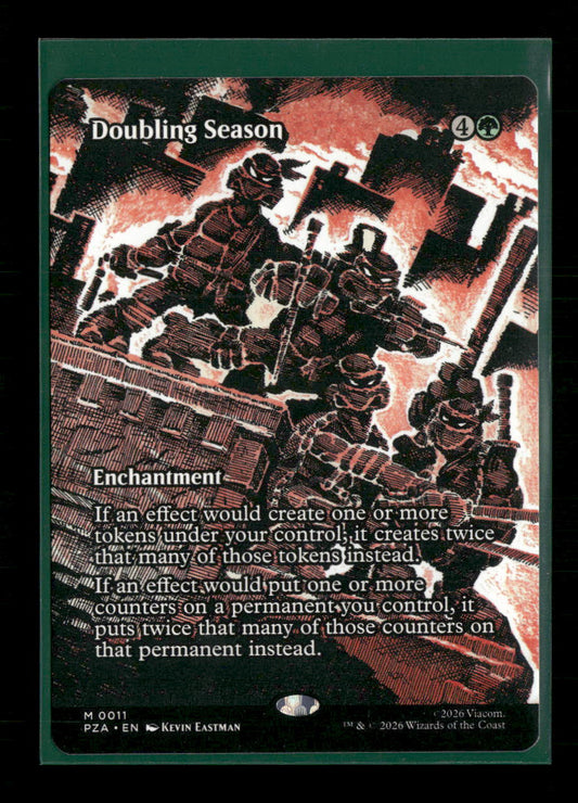 Teenage Mutant Ninja Turtles Source Material Doubling Season (Borderless) #11