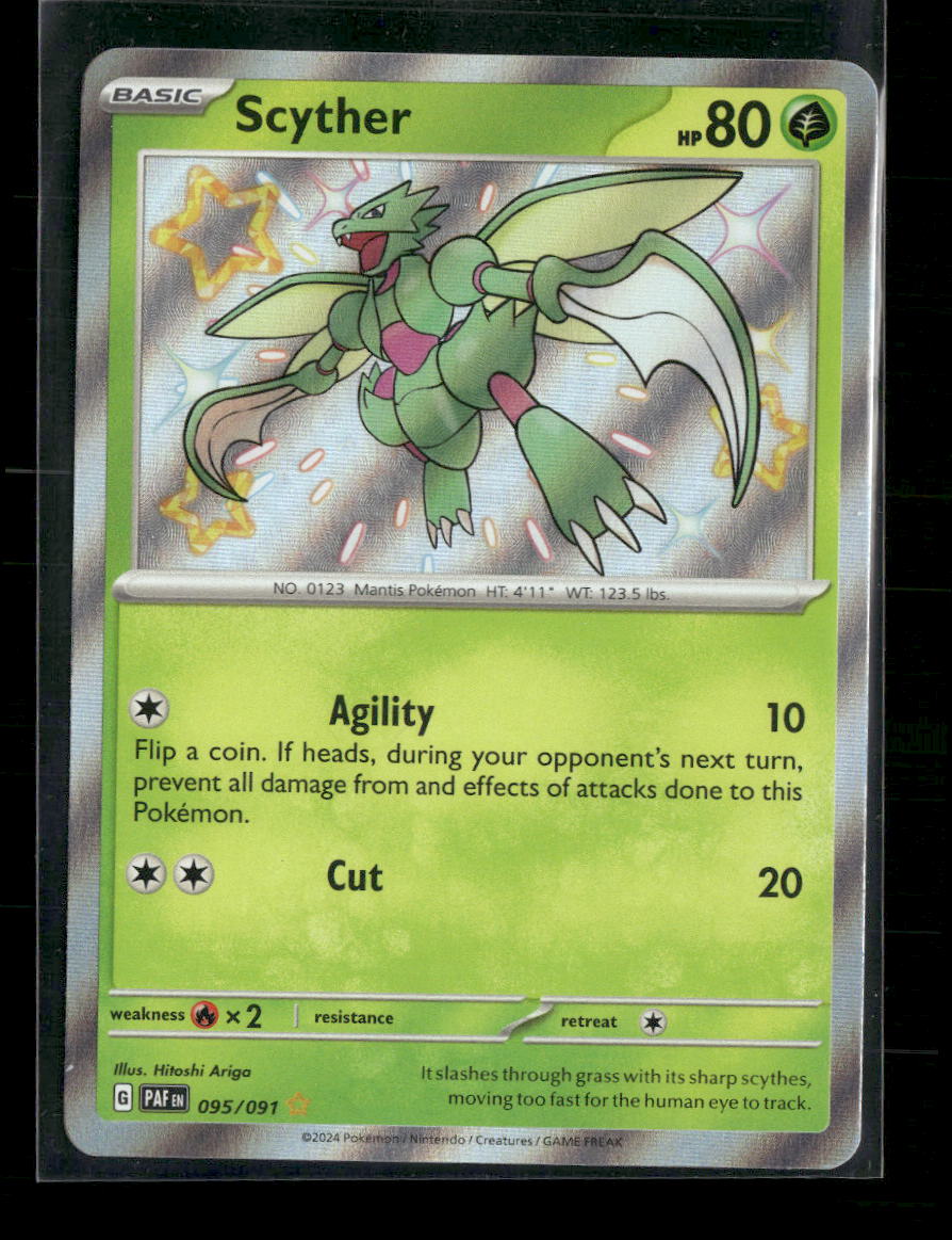 SV: Paldean Fates Scyther #095/091