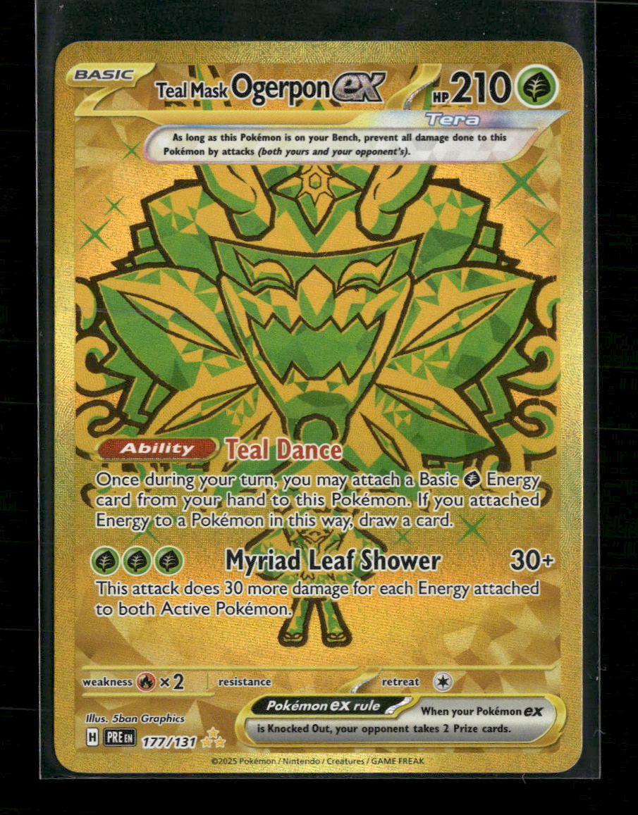 SV: Prismatic Evolutions Teal Mask Ogerpon ex #177/131