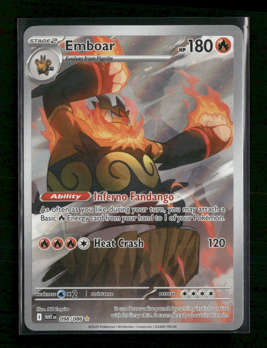 SV: White Flare Emboar #098/086