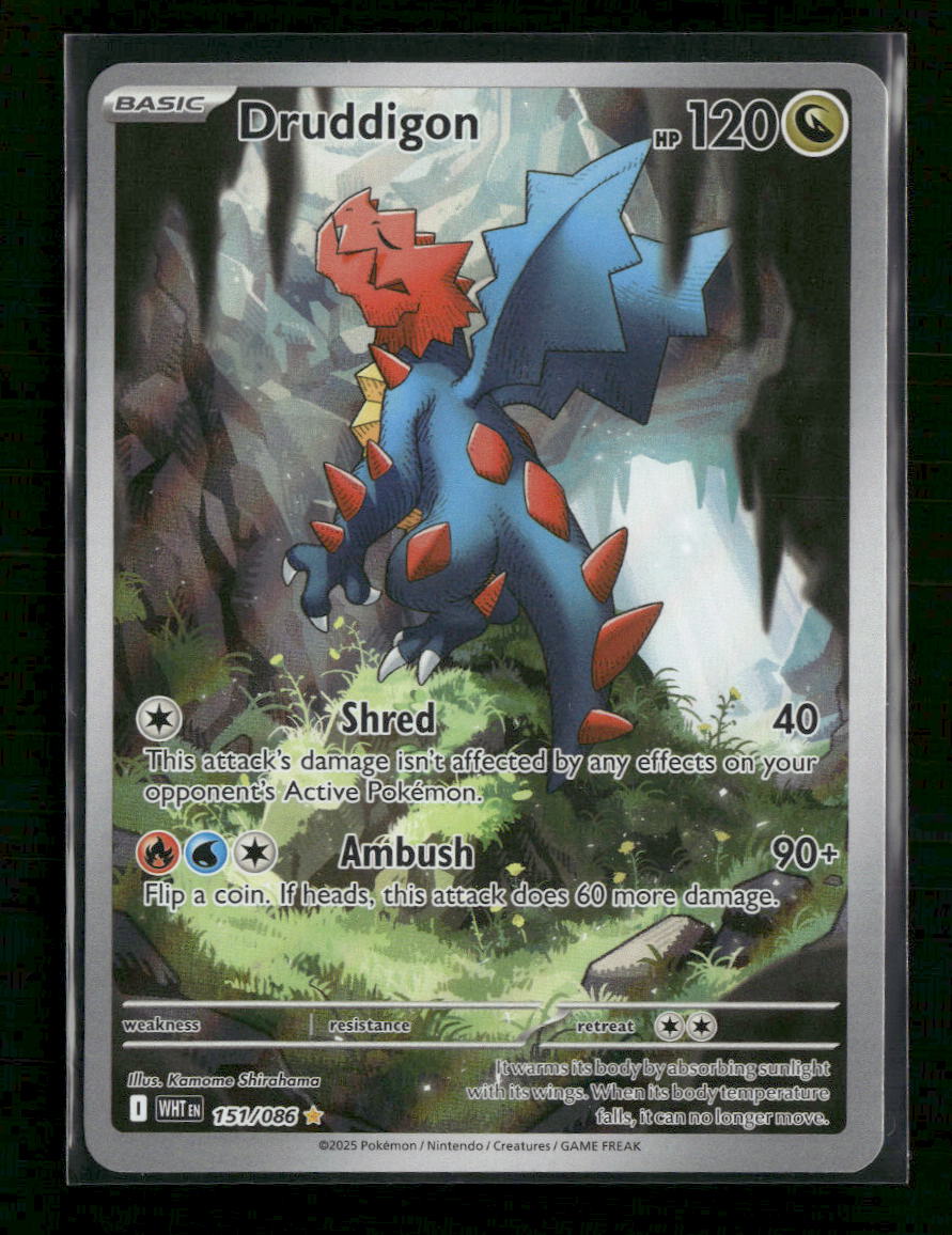 SV: White Flare Druddigon #151/086