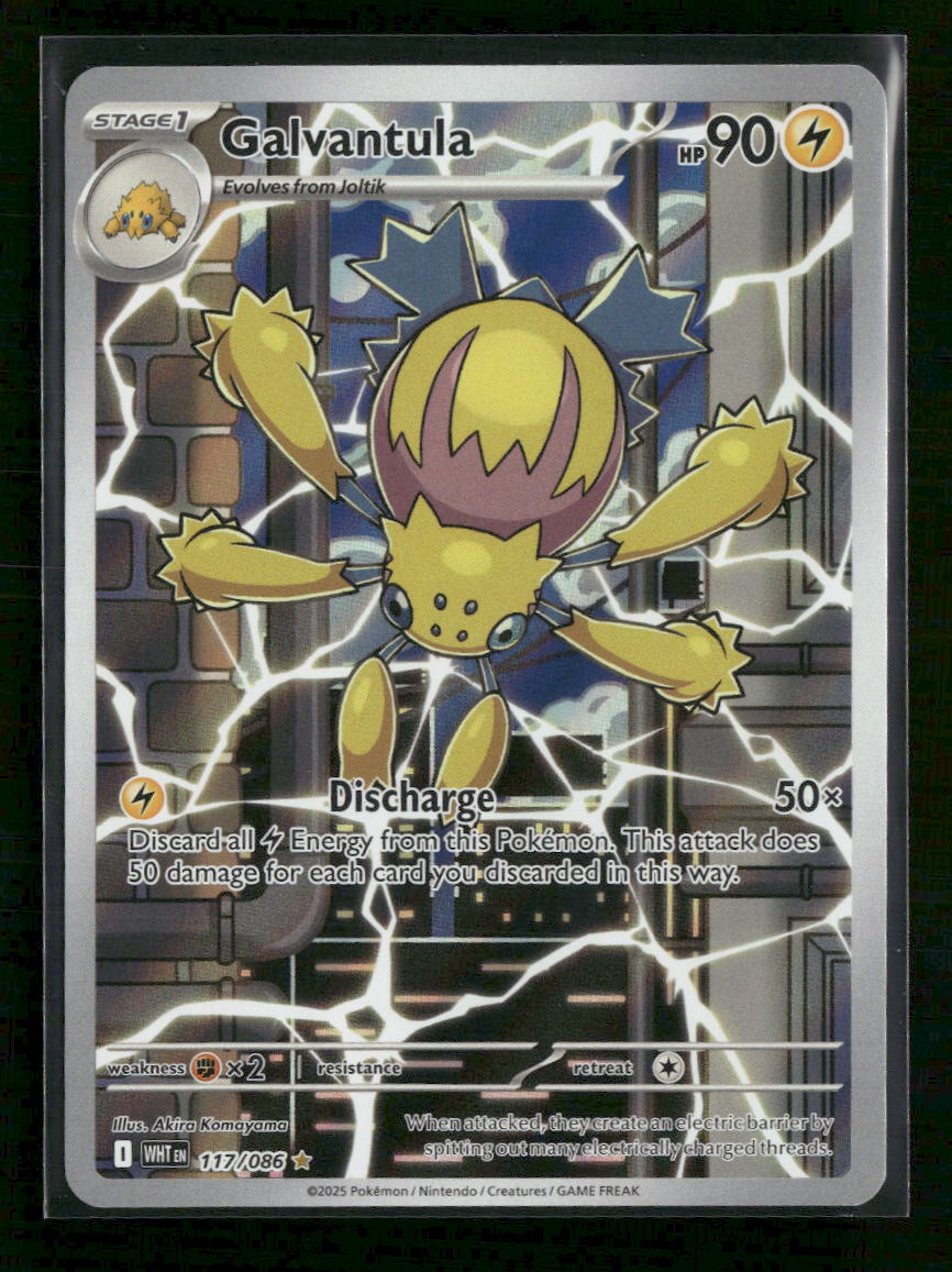 SV: White Flare Galvantula #117/086