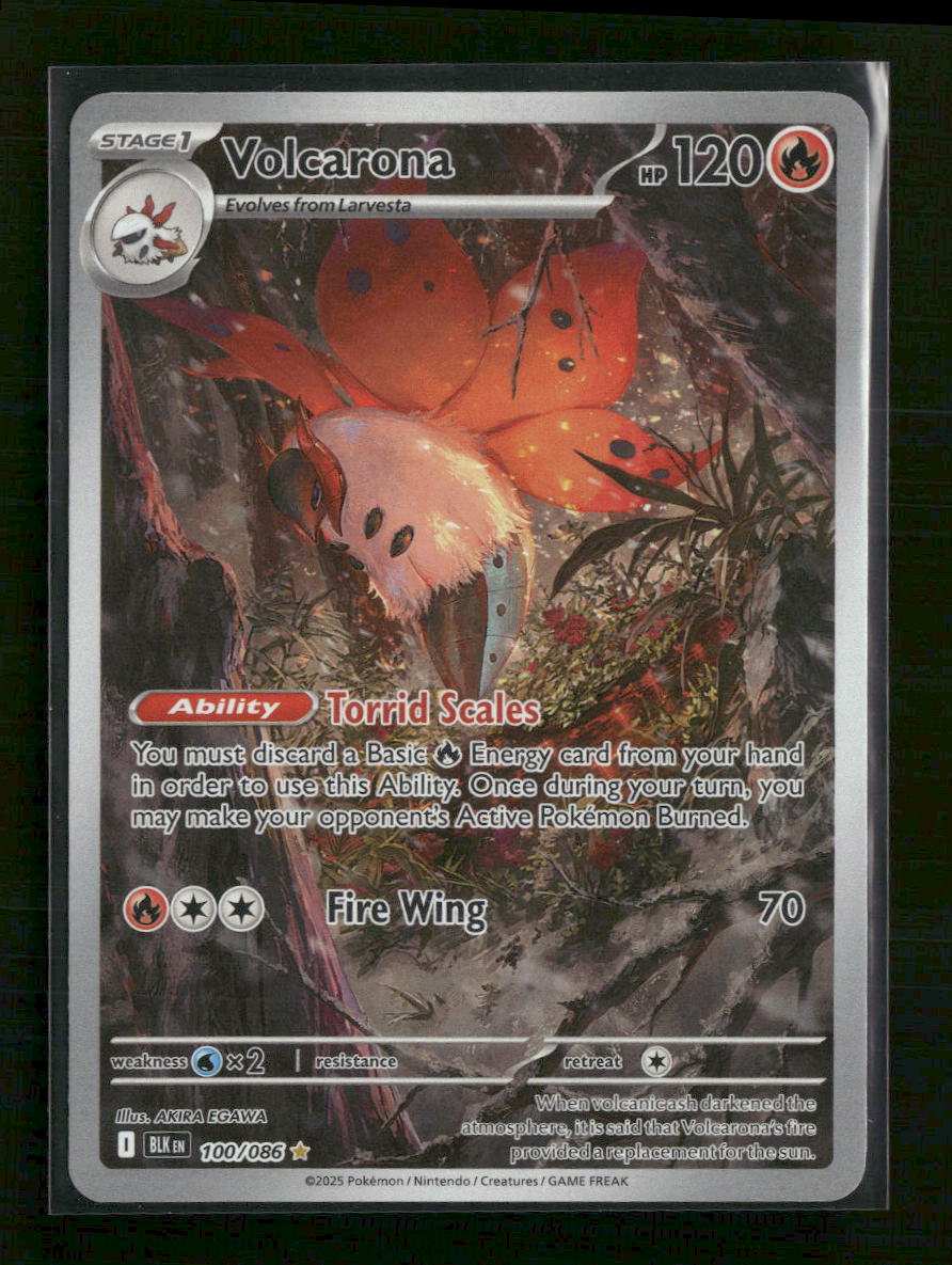 SV: Black Bolt Volcarona #100/086