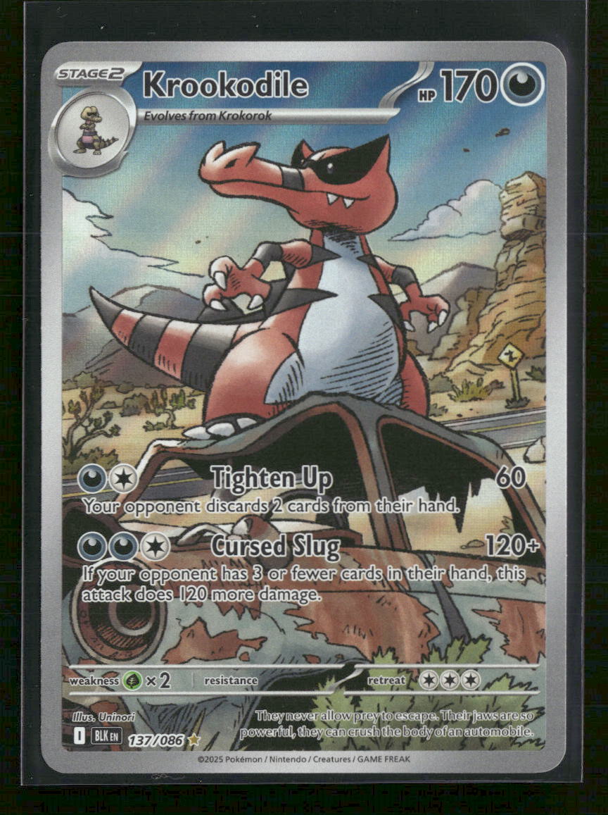 SV: Black Bolt Krookodile #137/086