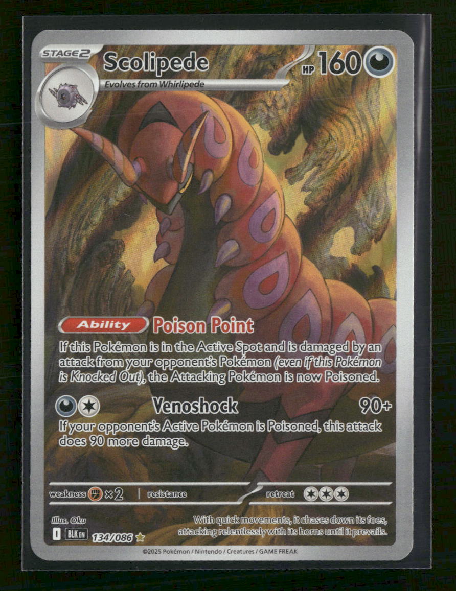SV: Black Bolt Scolipede #134/086
