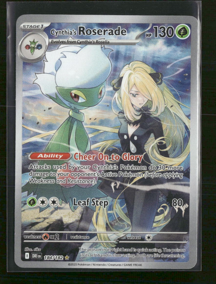 SV10: Destined Rivals Cynthia's Roserade #184/182