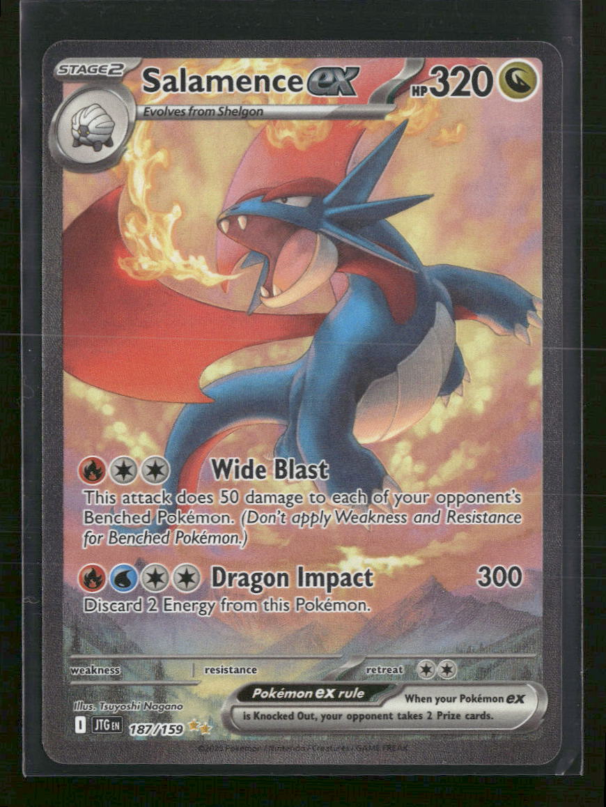 SV09: Journey Together Salamence ex #187/159