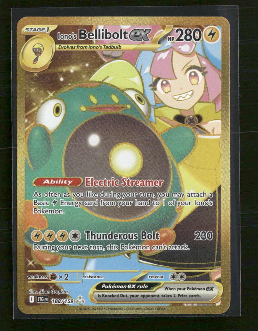 SV09: Journey Together Iono's Bellibolt ex #188/159