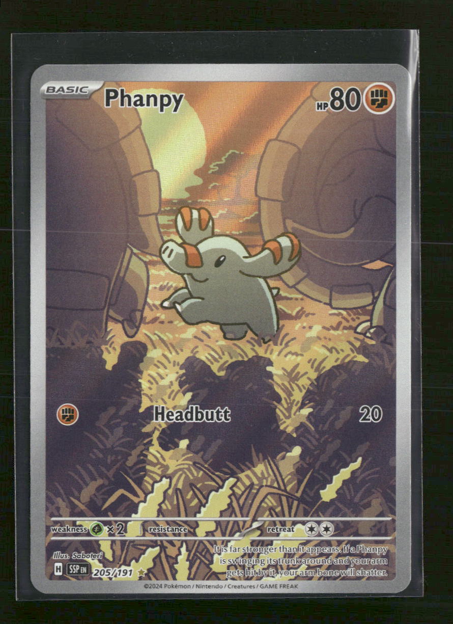 SV08: Surging Sparks Phanpy #205/191