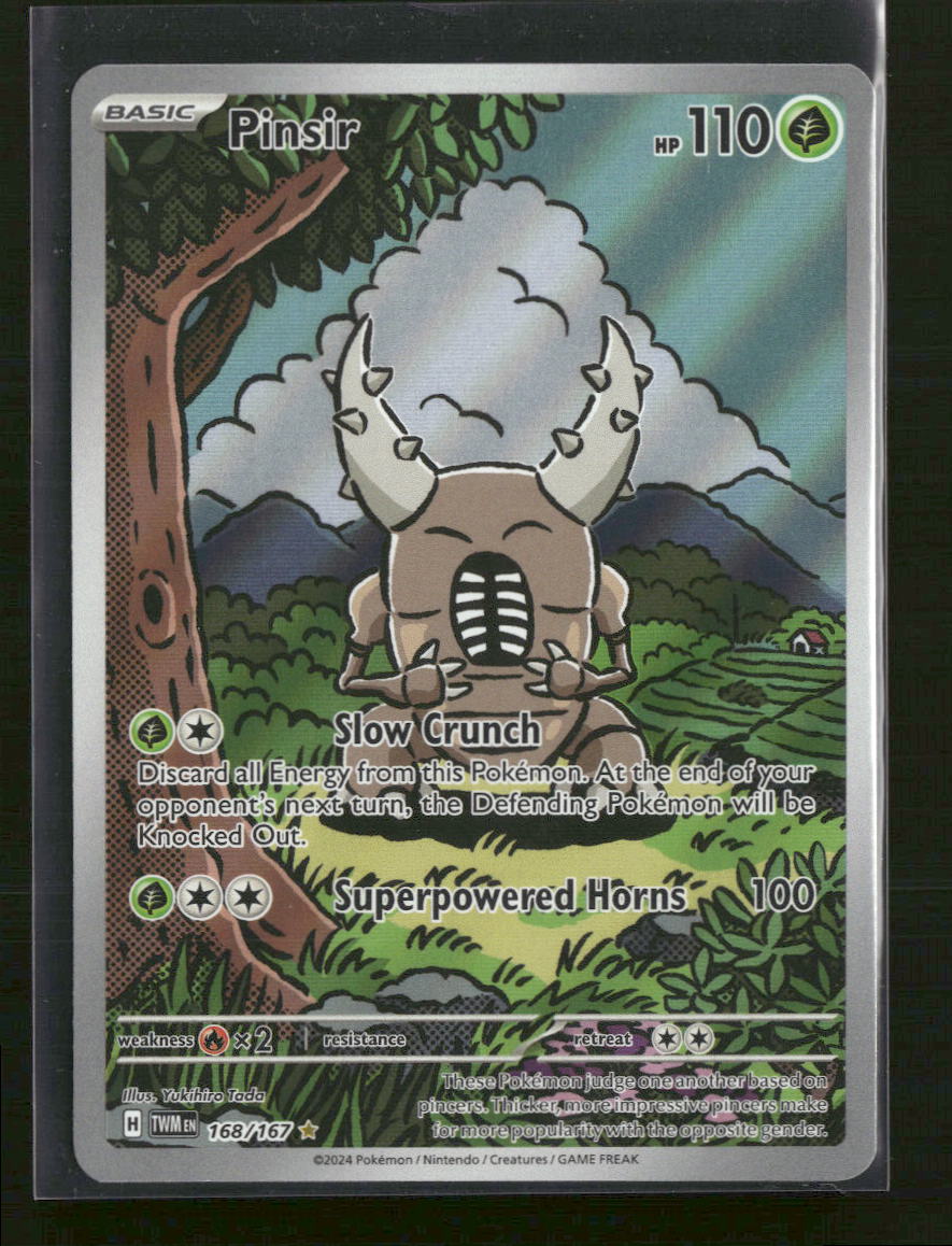 SV06: Twilight Masquerade Pinsir #168/167