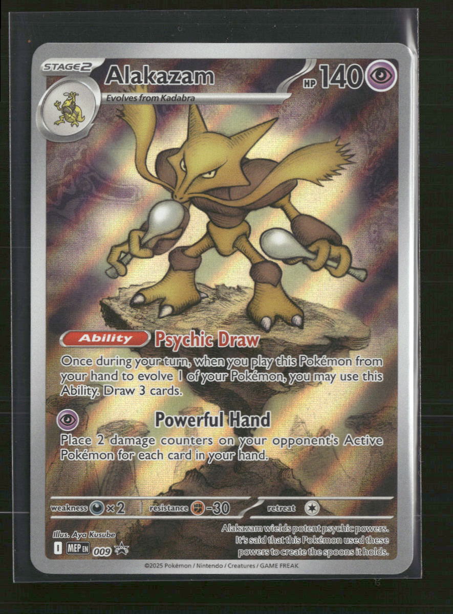 ME: Mega Evolution Promo Alakazam #009