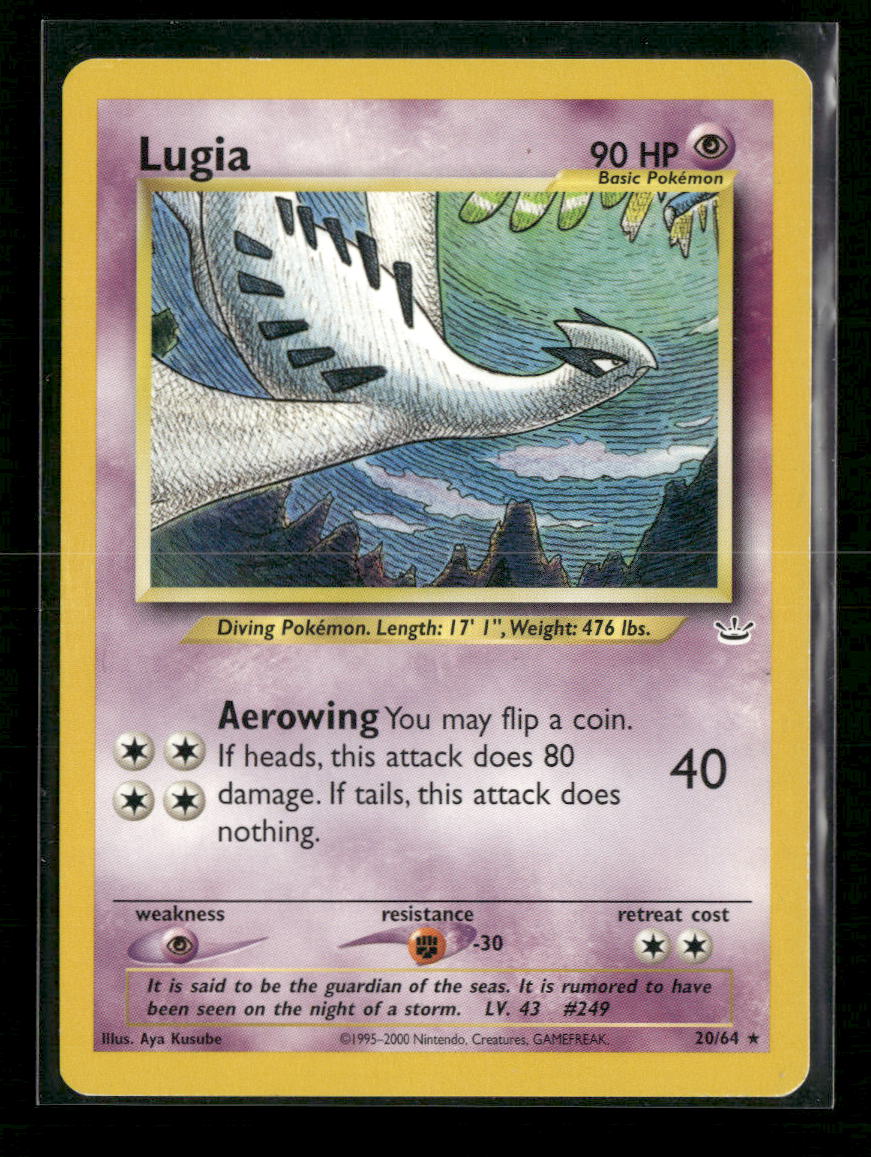 Neo Revelation Lugia Unlimited #20/64