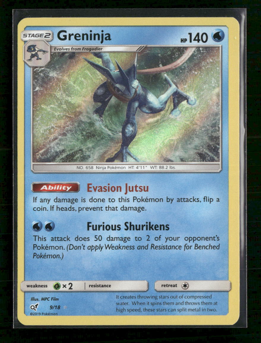 Detective Pikachu Greninja #9/18