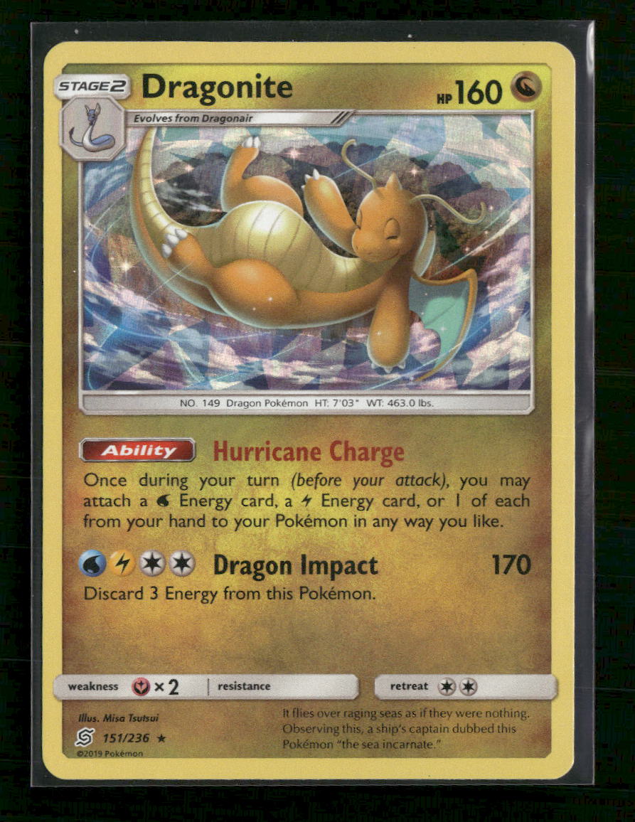 Deck Exclusives Dragonite (Cracked Ice Holo) #151/236