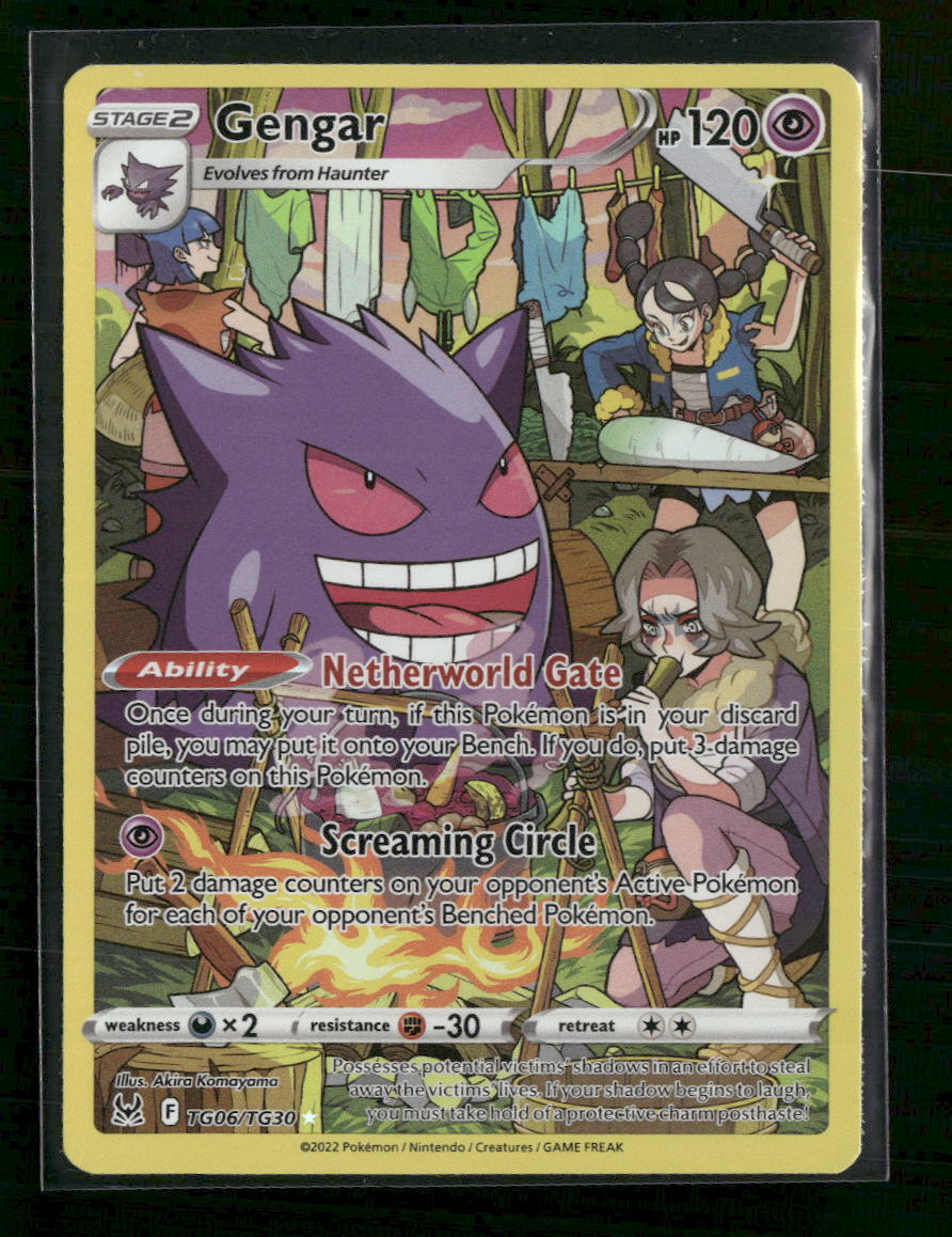 SWSH11: Lost Origin Trainer Gallery Gengar #TG06/TG30