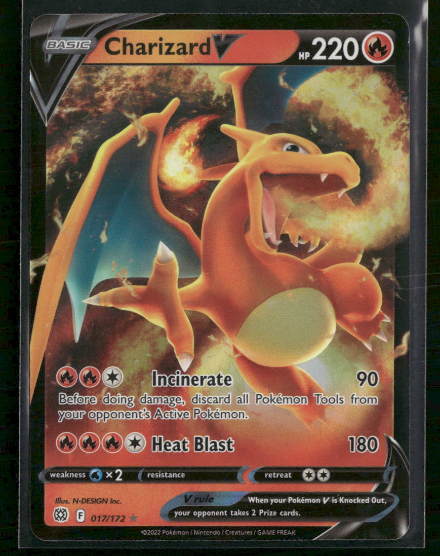 SWSH09: Brilliant Stars Charizard V #017/172