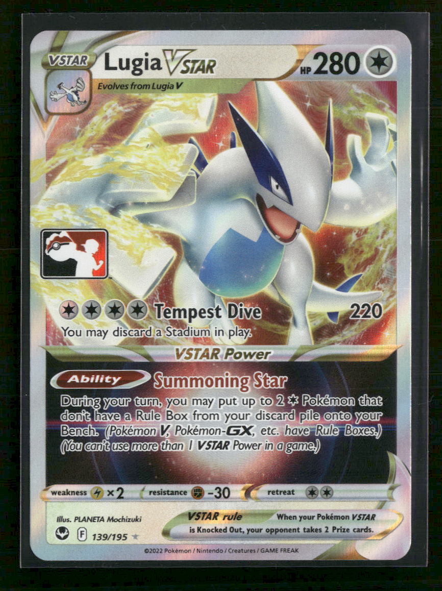 Prize Pack Series Cards Lugia VSTAR #139/195