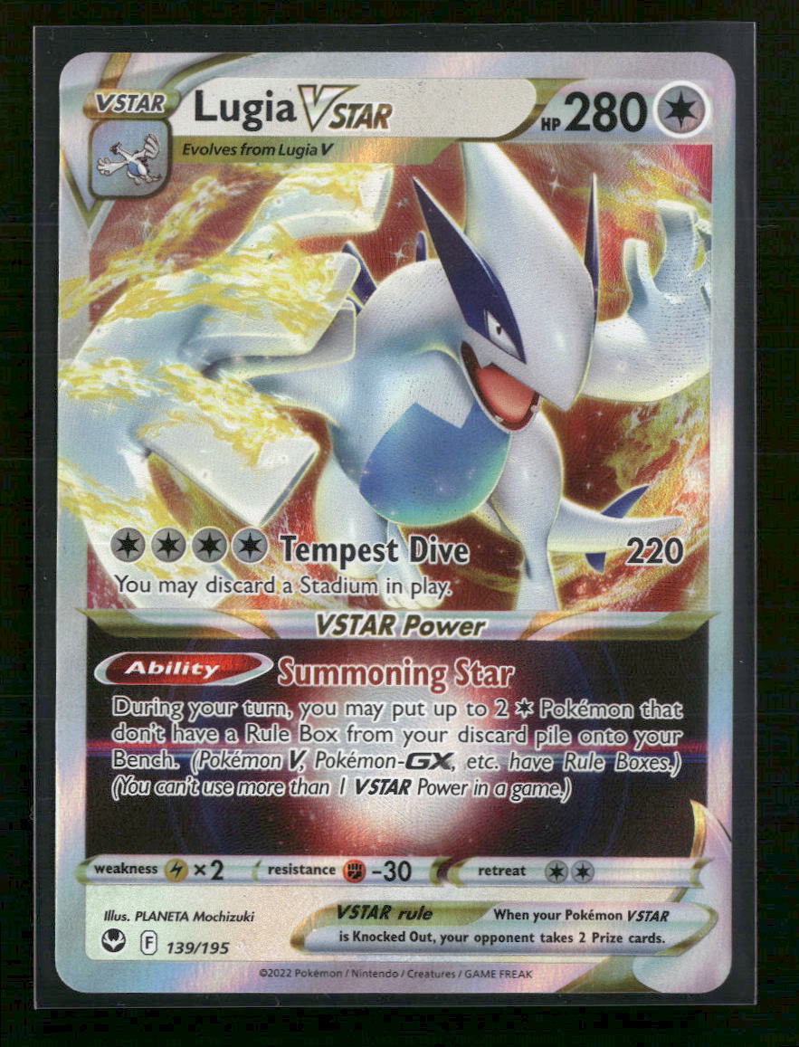 SWSH12: Silver Tempest Lugia VSTAR #139/195