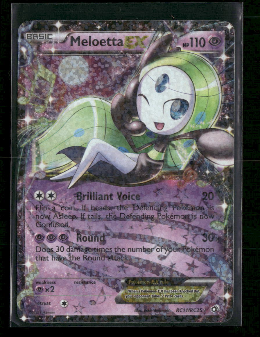 Legendary Treasures: Radiant Collection Meloetta EX #RC11/RC25