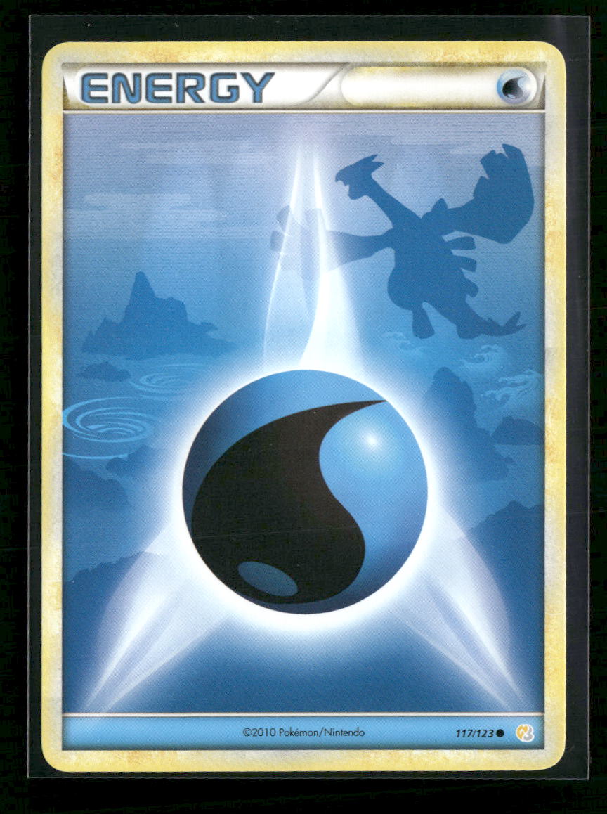 HeartGold SoulSilver Water Energy #117/123