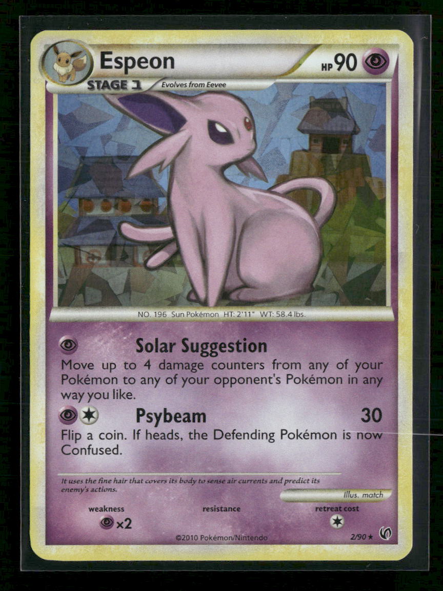Deck Exclusives Espeon (Cracked Ice Holo) #002/090