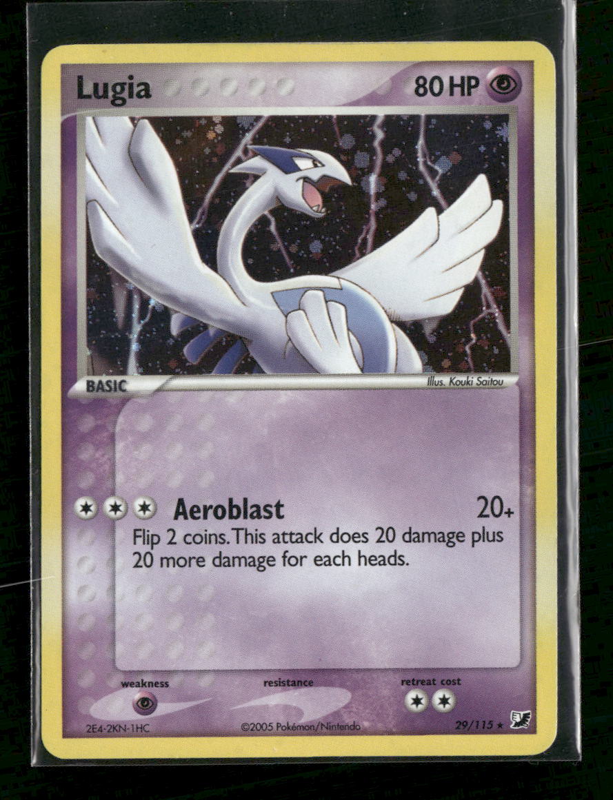 Deck Exclusives Lugia (Cosmo Holo) #029/115